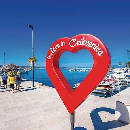 Nice Apartment In Crikvenica With House Sea View Luaran gambar