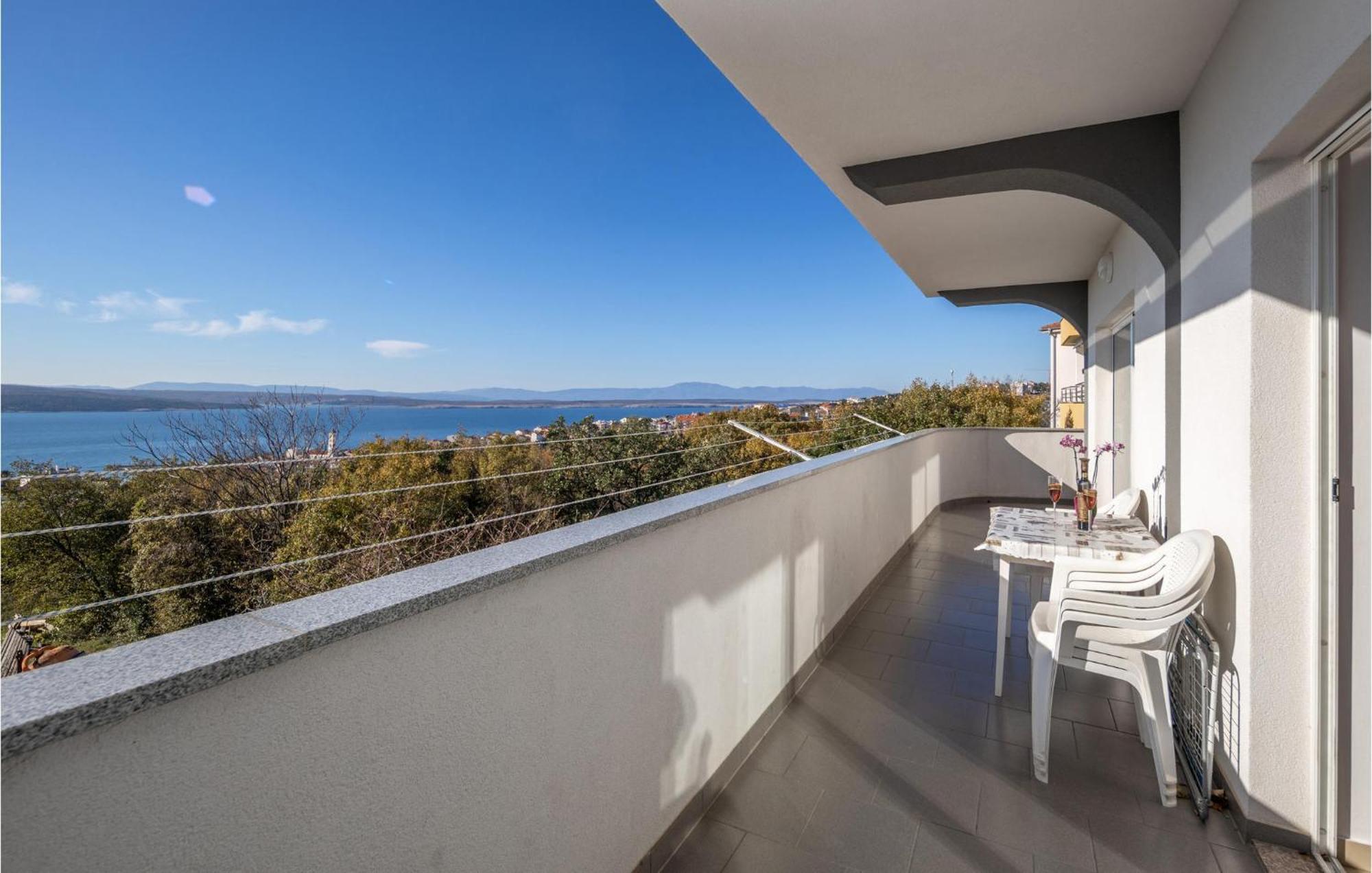 Nice Apartment In Crikvenica With House Sea View Luaran gambar